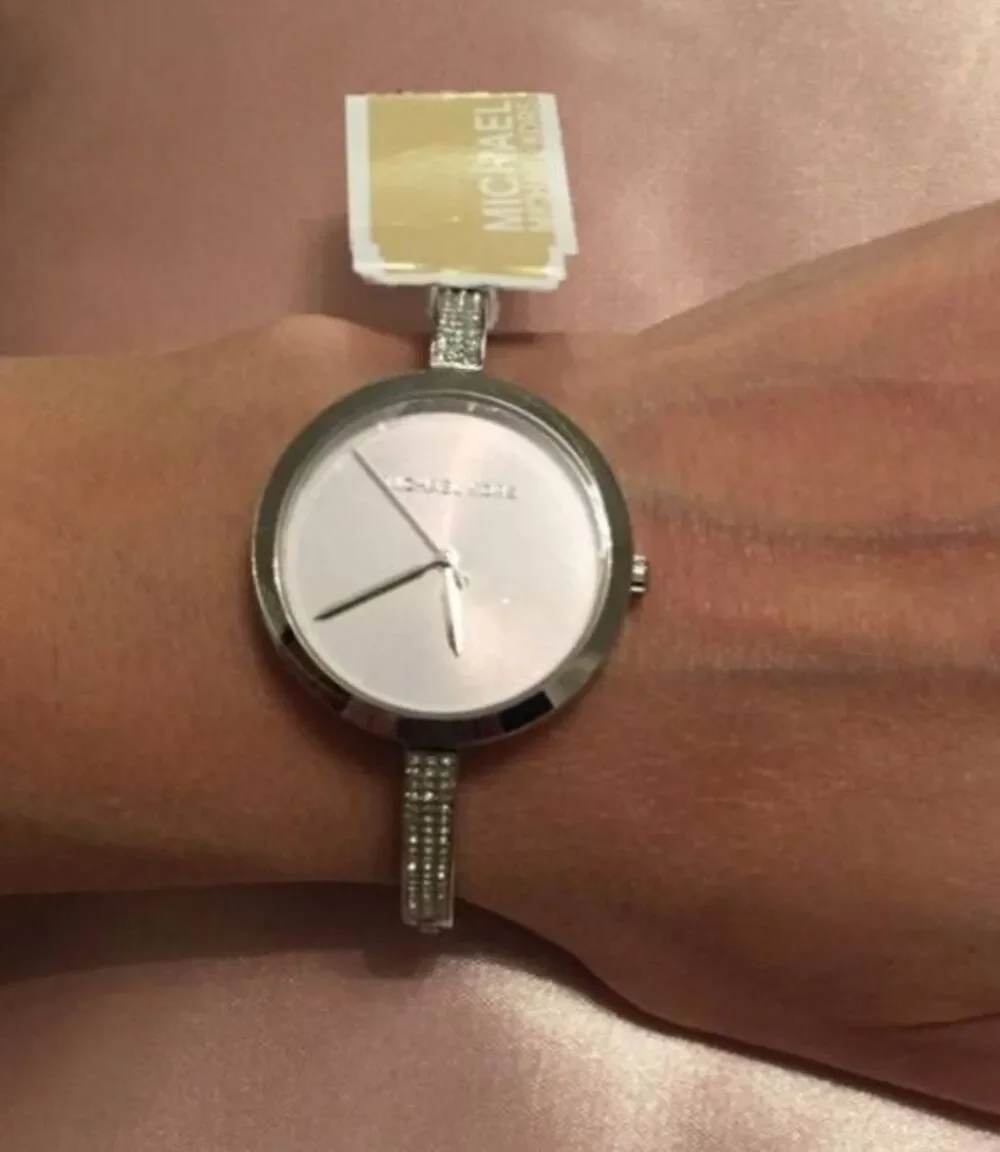 NWT~MICHAEL KORS Jaryn Glitz Watch MK3389~$225 Retail